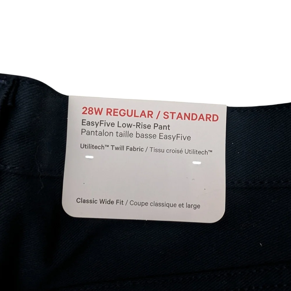 Lululemon EasyFive Low-Rise Classic-Wide Pant Regular 28 True Navy NWT - Picture 5 of 8